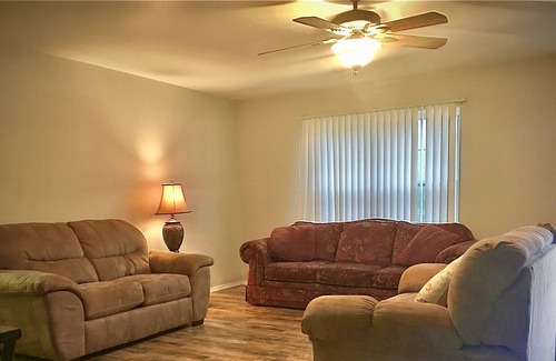 Mena House | 4 Bedrooms & 3 Full Baths-Yard/Deck/Firepit/Creek/Paved Road/SxS Trails/Hiking