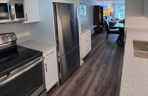 Vail Condo | 4-BR - Steps from Free Bus Stop - Great Value! Pet Friendly + Deck w/Grill On Gore Creek