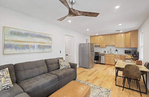Wall Cottage | 4 houses from the beach! Belmar Rear West Cottage