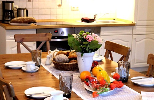 Kabelhorst Apartment | 4-star vacation apartment cloverleaf with covered terrace & garden