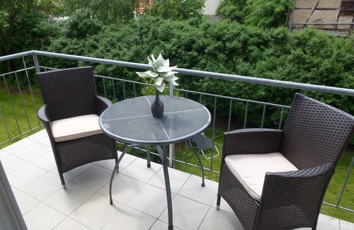 Volkach Apartment | 4 Sterne Ferienwohnung mit sonnigem Balkon in Volkach