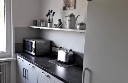 Bad Emstal Apartment | 4* Vacation apartment Prior with small balcony, garden and WLAN
