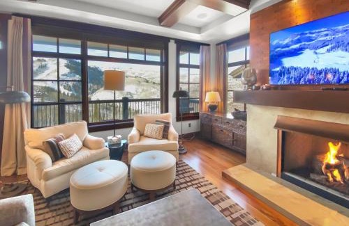 Empire Pass Apartment | 401 Flagstaff Lodge Ski-In Ski-Out Escape! Luxury at Deer Valley Mountains! by SkyRun Park City