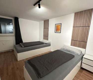 Duissern Apartment | 4Betten mit KücheWaschmaschine