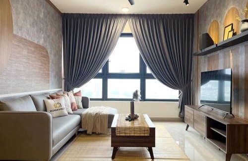 Taman Pertama Apartment | 4BR Family Room MVertica near MRT by RumaBnB