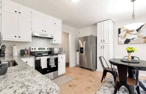 Lawrenceville House | 4BR house with Nature Views, and Firepit, Close to Trails
