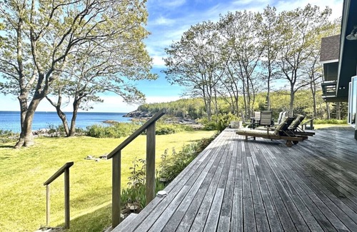 DownEast and Acadia Maine House | 4BR Oceanfront 0.5miles to Acadia [Schooners Edge]