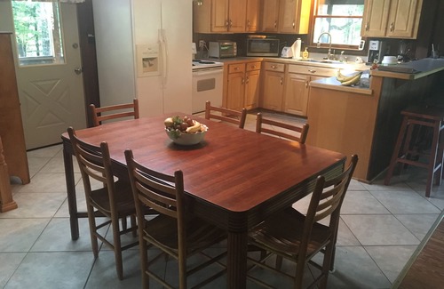 Brevard Cabin | 5 acres 4 bedroom cabin close to everything with fire pit, swimming fishing lake