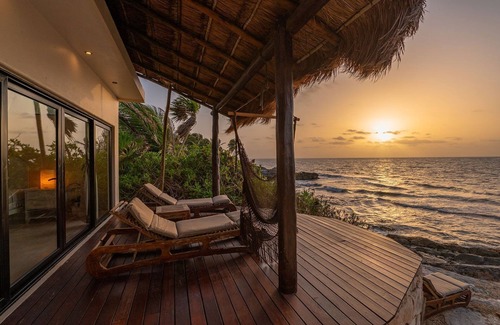 Ek Balam Village Villa | 5 bedroom oceanfront villa rental - Tulum, Riviera Maya