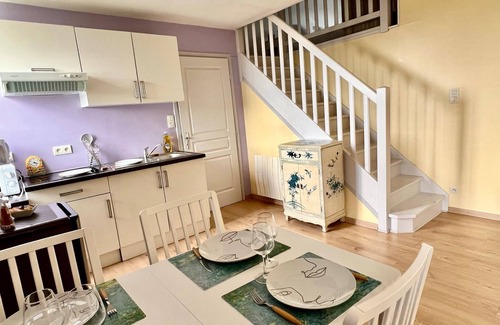 Plottes House | 5-bedrooms renovated farmhouse near Tournus with fitness room, pool and spa
