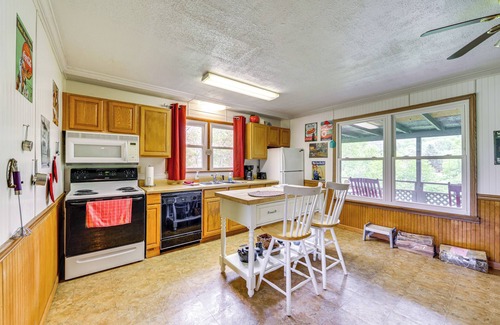 Waynesville House | 5 Mi to Lake Junaluska: Mtn Haven w/Deck!