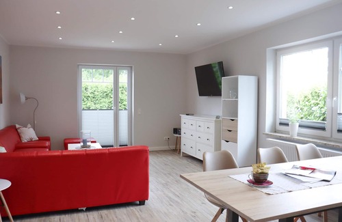 Kabelhorst Apartment | 5-star vacation apartment Glockenblume with terrace & garden
