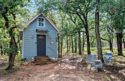 Hico House | 5 Tiny Town Magical Tiny Home Animals Fire Pit by Vacation Your Way