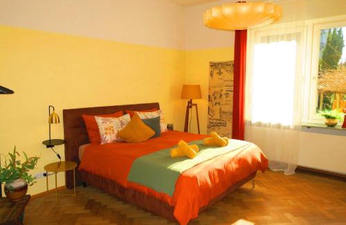 Merano Apartment | 5-Zimmer-Appartement in historischer Privatvilla, Meran Zentrum, Kostenloser Parkplatz