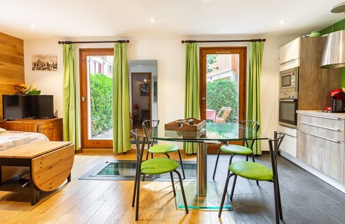 Le Praz Apartment | 54 M² With Garden In The Center/Near The Slopes