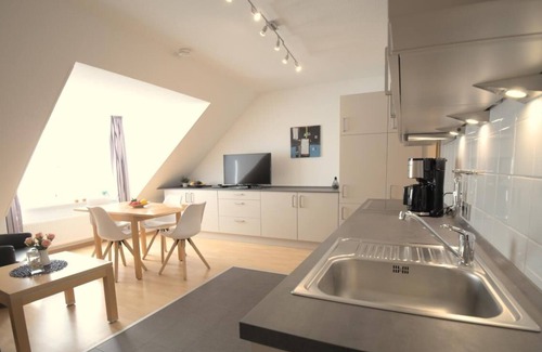Burgstaaken Apartment | 56 Ferienwohnung im Fritz-bleyl-weg 14 DG Links