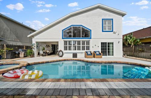 Ashley Manor House | 5BD with Pool, BBQ & Pingpong - Disney World nearby