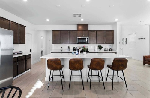 North Las Vegas House | 5BR Powerhouse: Private Pool, Game Room & More!