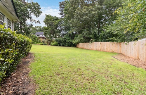 Lawrenceville House | 5BR with Game Room & Huge Backyard