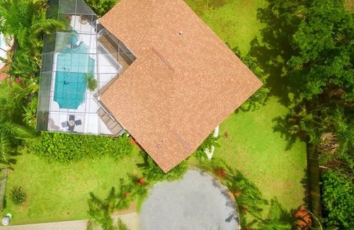Ocean Woods House | 6 BD, Heated Pool/Jacuzzi w Screen-No Bugs; Theater; Arcade;SkeeBall;Walk to Bch