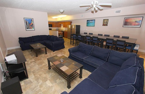 Myrtle Beach Villa | 6 Bedrooms : Modern, Large, Granite Banquet Table, Pool Table, Foosball Table.