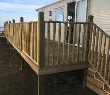 Corton Other | 6 Berth Caravan With Stunning Sea Views And Decking To Relax On, Ref 32048Az