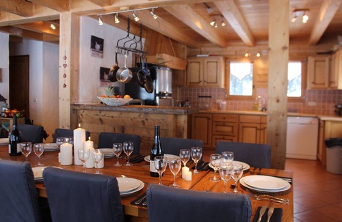 Les Prodains Ski Chalet | 6 en-suite bedrooms. Self catered prices shown and B & B or catered available