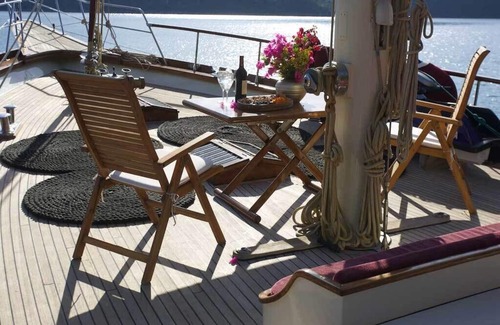 Faralya Boat Rental | 6 pax capacity Luxury Gulet Yacht for Rent in Göcek, Fethiye | www.yachttogo.com