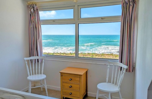 Trevone House | 60metres from the sea, one of the best located houses in Trevone. Huge sea views