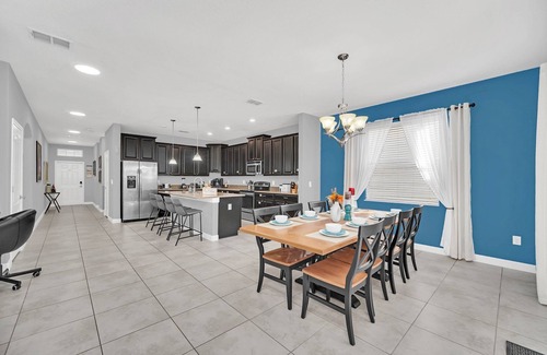 Lindfields House | 6BR, 5Ba Home Close to Disney-Pool & Hot Tub!Theme Rooms!Xbox!Conservation View!
