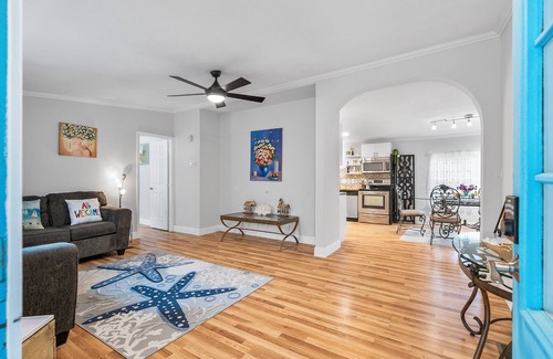 Palm Coast House | 7 minutes to the beach! House for short term rent with its own volleyball court!