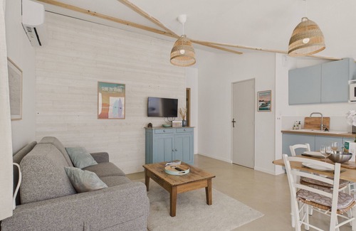 Les Sables d'Olonne Ski Chalet | 700 m beach - Arago - Terrace – House for 4