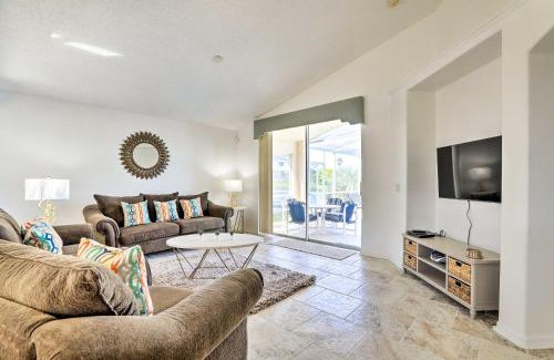 Eagle Pointe South House | 8 Mi to Disney World Home with Lanai and Game Room!