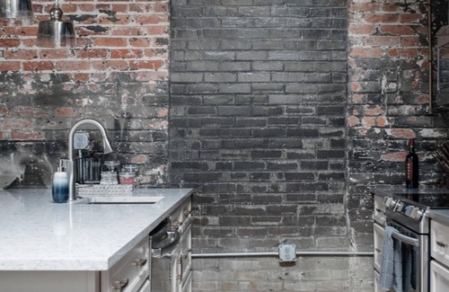 Downtown Asheville Apartment | 80 LEX 203 Eclectic Industrial Apt Free Parking