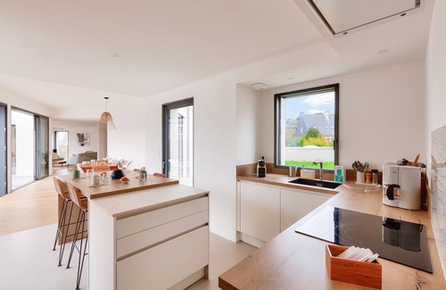Pleneuf-Val-Andre House | 800m from the beach, new house for 10 with pool