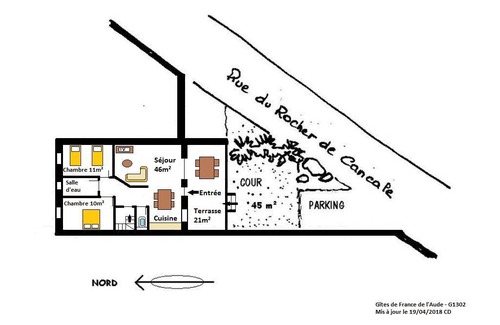 Roquefort-des-Corbieres House | 86 m² Apartment ∙ 2 bedrooms ∙ 4 guests