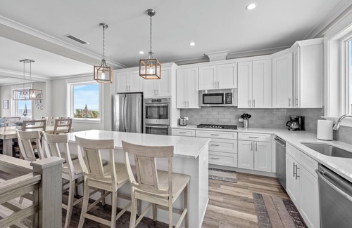 Butler Beach House | 8BR LUXURY OCEANFRONT, 8 KING SUITES, LARGE HEATED POOL, FOOSBALL!