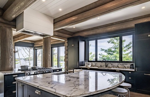 Muskoka Lakes Cottage | 9 bed 9 bath log home on Lake Muskoka