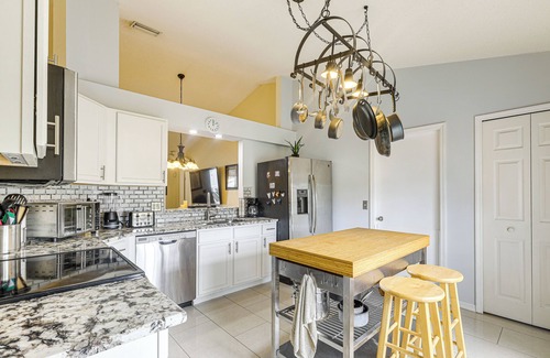 Port Saint Lucie House | 9 Mi to Clover Park: Poolside Paradise!