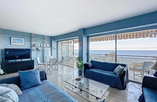 Vallauris Apartment | 98 m2 - Beautiful Panoramic Sea View of Cannes