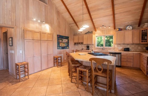 Hope Town House | A boater's dream home with a private dock UP THE CREEK from Hope Town Harbor.
