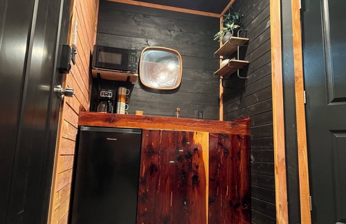 Ozark Apartment | A cozy cabin with Ozark Mountain Views!