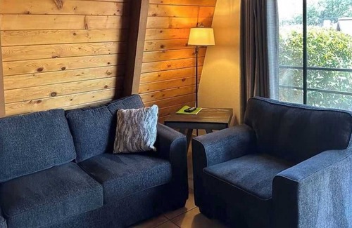 Oak Creek Ski Chalet | A cozy forest-side chalet with beautiful views of Sedona's red rocks.