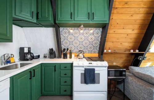 Green Valley Lake Cabin | A-Frame cabin w/game room, walking distance from Lake