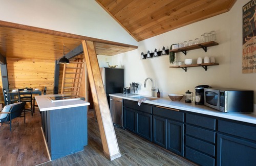 Big Bear Lake Ski Chalet | A-Frame cabin walking distance to Ski Resort