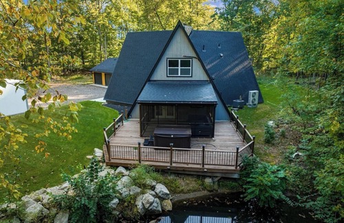 Galena Cabin | A Frame I Hot Tub I Nature Play