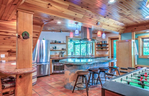 Weaverville Cabin | A-Frame w/Trails, Hot Tub & Views | 20 Mins to Asheville + Biltmore Pass