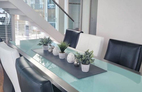 Geierswalde House | A holiday home in Geierswalde with a roof terrace