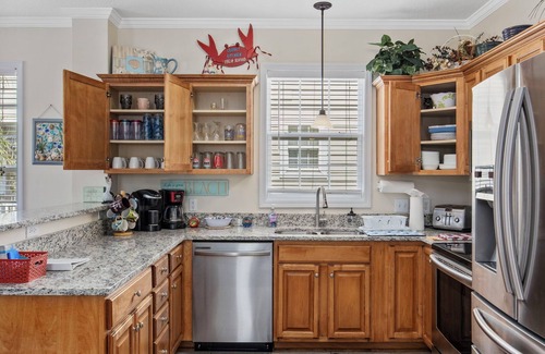 Surfside Beach House | A+ Home, Close 2 Beach, Elevator, 5BR/5.5BA, Large Beds, Porches, Pool, Extras!