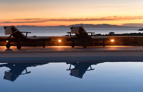 Agios Fokas House | a magnificent villa in a Mediterranean garden, with shared swimming pool